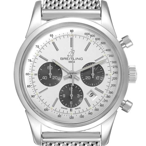 breitling transocean panda|breitling transocean chronograph men's watch.